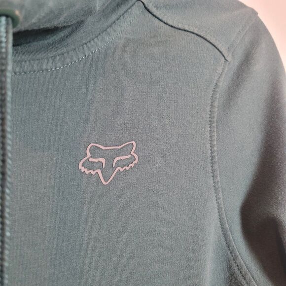 Fox Racing Cowl Neck Sweatshirt Women's Sz Small Green Casual Motorsport Outdoor - Picture 7 of 12